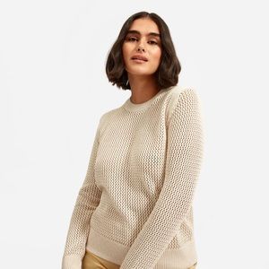 Everlane Mesh Soft Cotton Crew